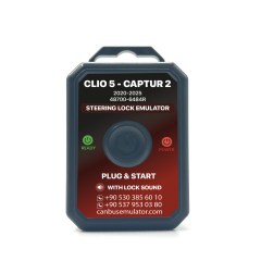 Renault Clio 5 Captur 2 2020-2025 ELV / ESL Direksiyon Kilidi Emülatörü